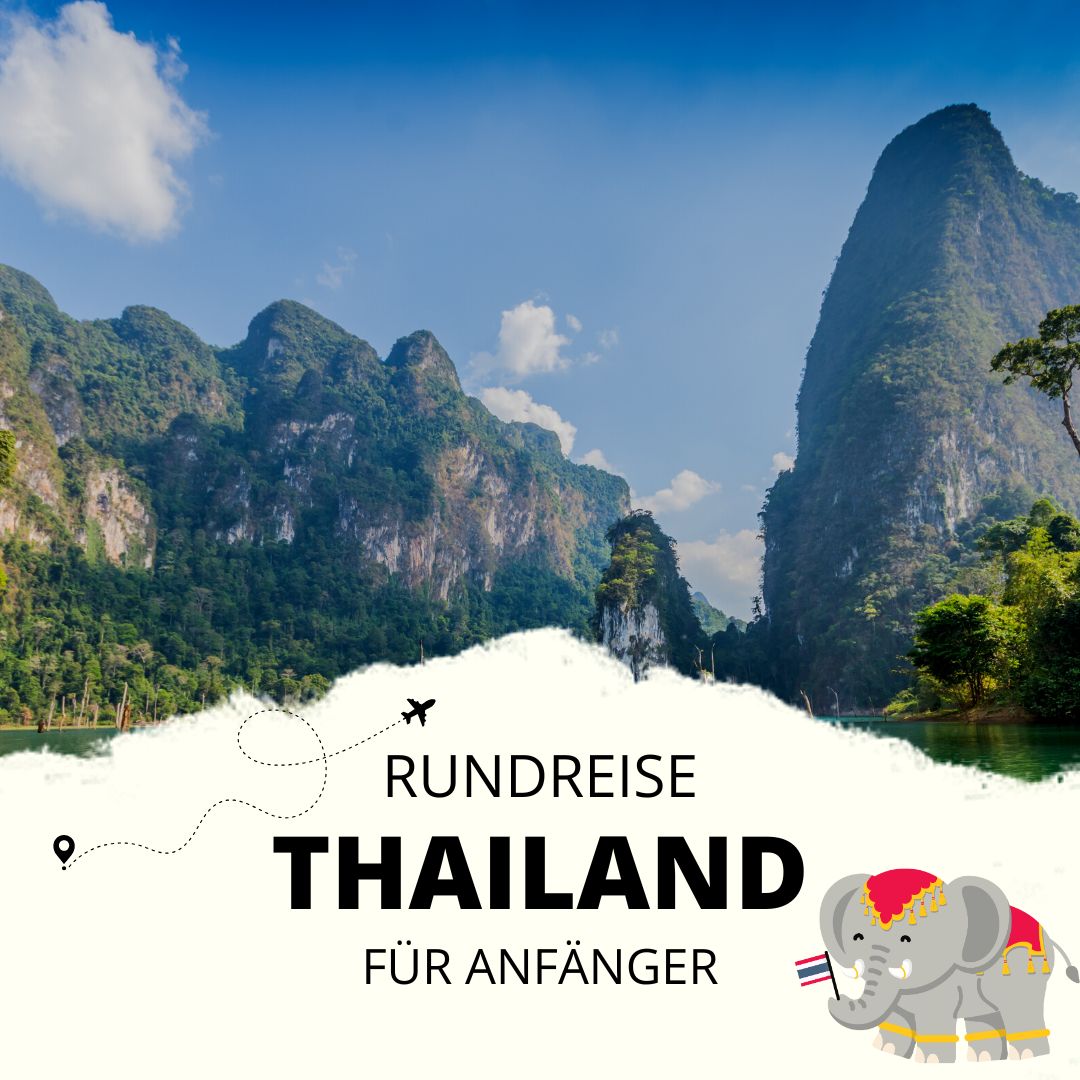 Thailand Rundreise für Anfänger Minimalistisch Floral Lotus Sorge Dich Weniger Motivation Inspiration Instagram Post