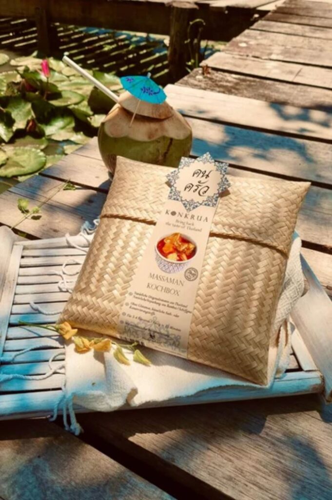 Thailändische Kochbox von Konkrua mit Kokosnuss