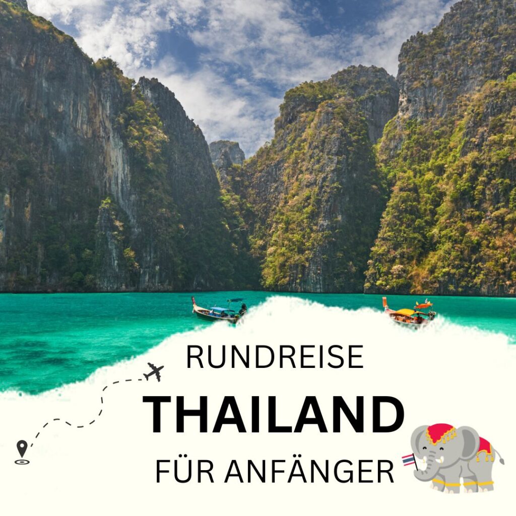 Thailand Krabi Boote in Bucht - Thailand für Anfänger